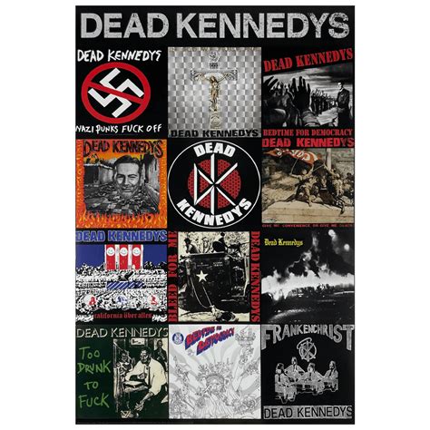 Dead Kennedys - DK Album Collage Poster