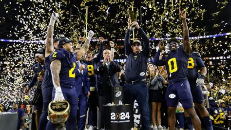 Michigan's Jim Harbaugh dodges NFL question: 'I just want to enjoy this'