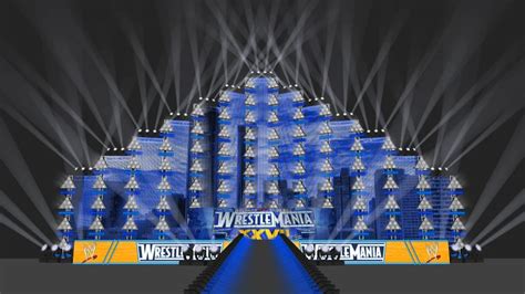 WWE WrestleMania 27 HD Stage Concept #7 | 3D Warehouse