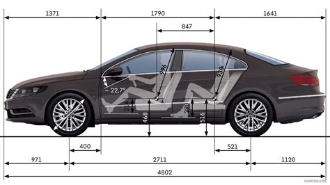 Volkswagen CC | 2013MY Dimensions