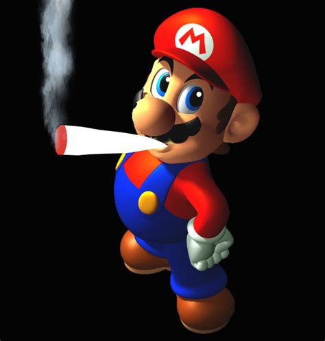 Mario Smoking Weed HD Remaster Blank Template - Imgflip