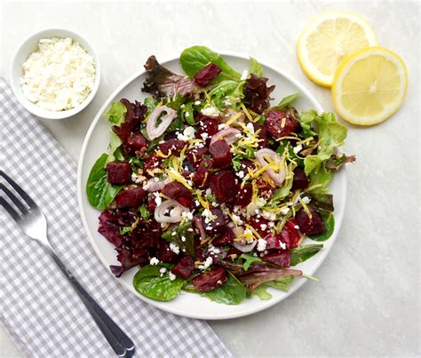 Beet Salad is a bright and flavorful salad with a tasty dressing.