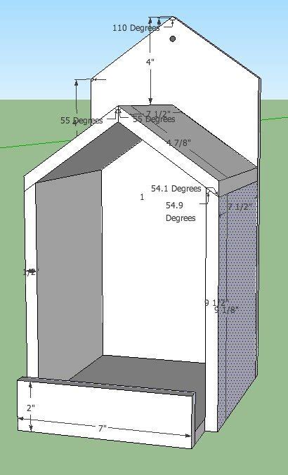 Lovely Bird House Plans For Robins - New Home Plans Design