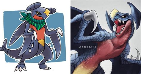 Pokémon: 10 Garchomp Fan Art That Give Us A New Perspective