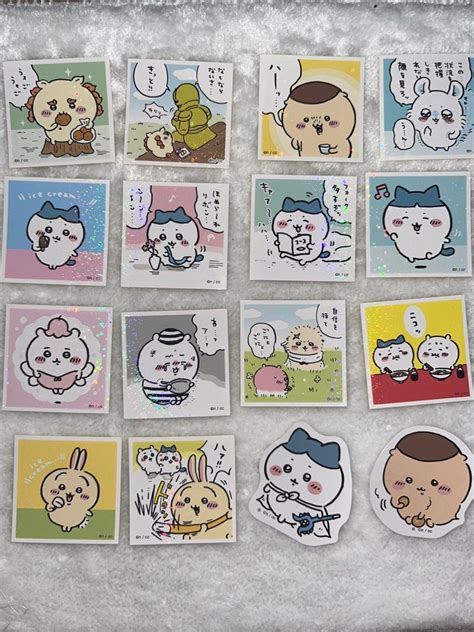 Chiikawa Stickers, Hobbies & Toys, Memorabilia & Collectibles, J-pop on Carousell