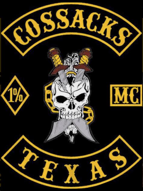 Cossacks MC patch logo new 2017 - One Percenter Bikers