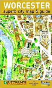 Worcester City Centre Map and Guide: Amazon.co.uk: 9781860800689: Books