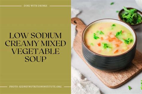 20 Low Sodium Soup Recipes to Savor without the Salt! | DineWithDrinks