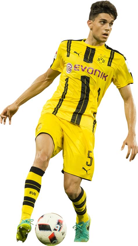 Marc Bartra Borussia Dortmund football render - FootyRenders