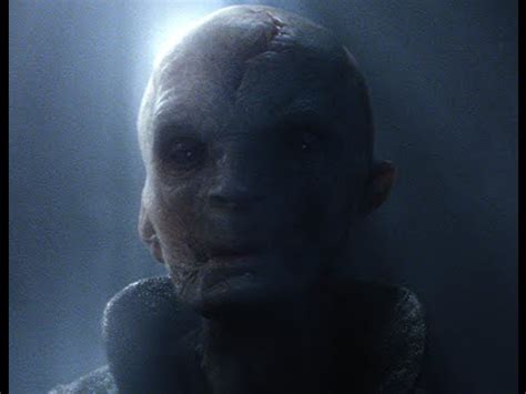 Star Wars:The Force Awakens/Supreme Leader Snoke speaks - YouTube