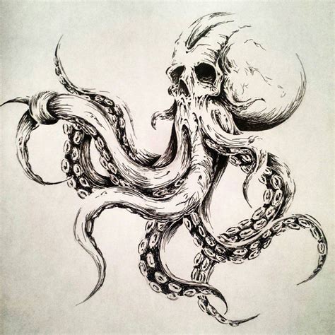 Octopus illustration, Octopus tattoos, Octopus tattoo design