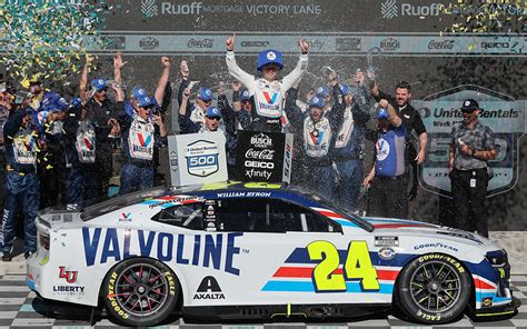 William Byron wins sixth NASCAR Cup Series race at Phoenix Raceway