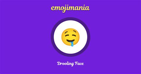 🤤 Drooling Face emoji Copy & Paste - Emojimania