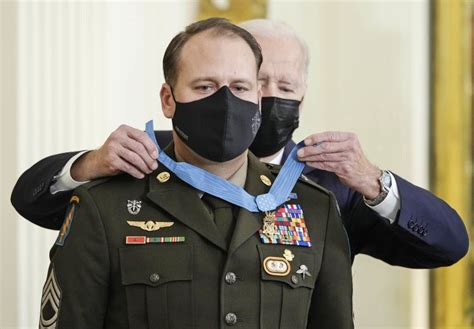 Biden awards Medal of Honor to three soldiers who fought in Iraq and Afghanistan