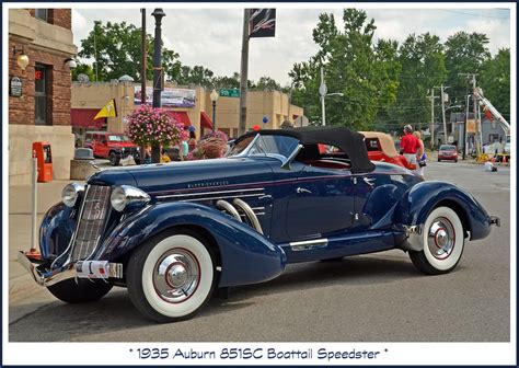 1935 Auburn 851SC Boattail Speedster | Auburn car, American classic ...