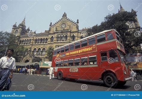 INDIA MUMBAI RAILWAY STATION Editorial Image - Image of mumbai ...