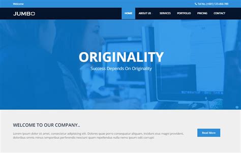 50 Best Free HTML5 Templates for Corporate Business