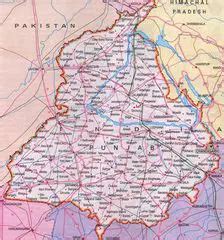 Political Map of Punjab - MapSof.net