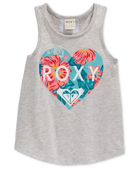 Roxy Girls' Heart Tank - Shirts & Tees - Kids & Baby - Macy's | Roxy ...