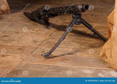 MG42 Machine Gun editorial photo. Image of holland, world - 100798796