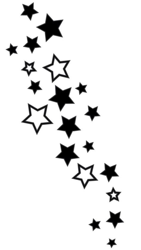 Stars #diycuttingboard | Star tattoo designs, Star tattoos, Stencil ...