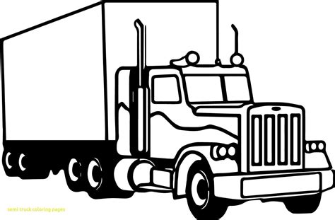 Kenworth Truck Coloring Pages - Coloring Pages Ideas