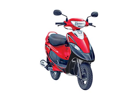 2021 TVS Scooty Pep+ Colors: Red, Black, Gold, Blue, Pink - GaadiKey