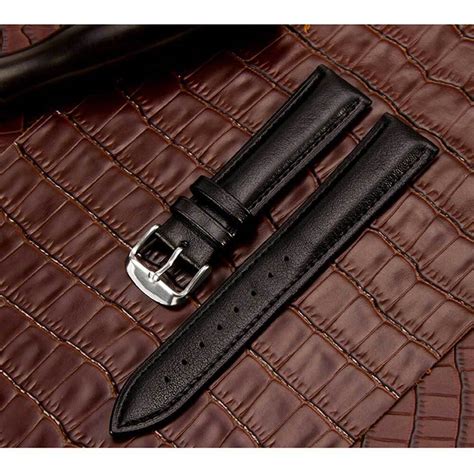 18mm 20mm 22mm Straps Classic Leather Watch Band - Quick Release Men's Strap US | eBay