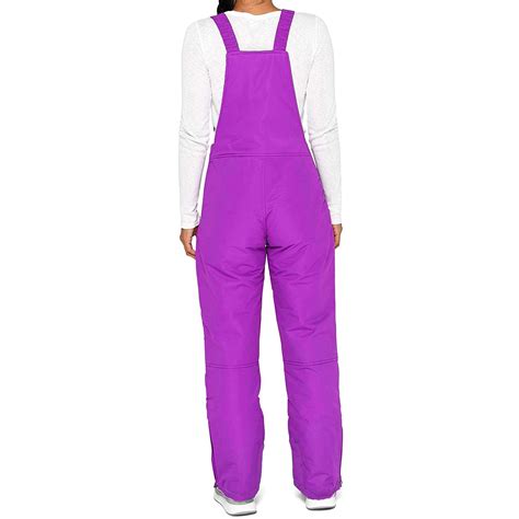 Leesechin Snow Pants Womens Snow Bibs Essential Insulated Ski Bib Overalls for Women ...