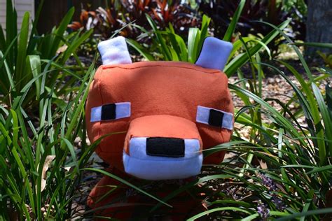 Minecraft Fox Plush PDF Sewing Pattern - Etsy