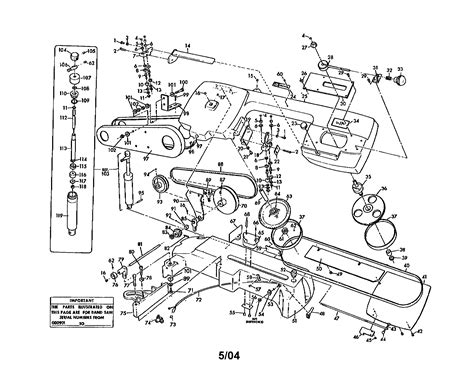 Jet Band Saw Parts Diagram