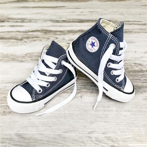 Converse Kids Chuck Taylor All Star Toddler High Top Navy | Afterpay ...