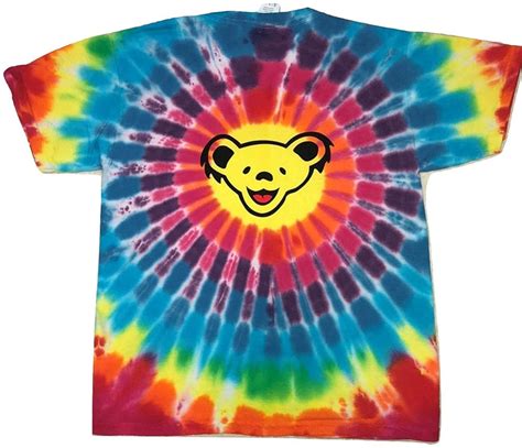 Grateful Dead Bears Tie Dye Shirt - Circle Bears