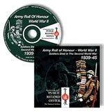 ARMY ROLL OF HONOUR - WORLD WAR TWO - THE CD ROM - Service Commemoratives - Service Medals ...