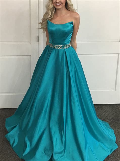 teal green prom dress,long evening gowns,long prom #prom #promdress # ...