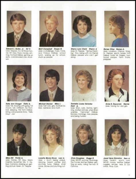 Explore 1984 United High School Yearbook, Armagh PA - Classmates