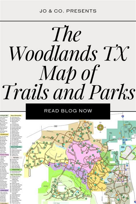 Discover The Woodlands: Parks and Trails Map