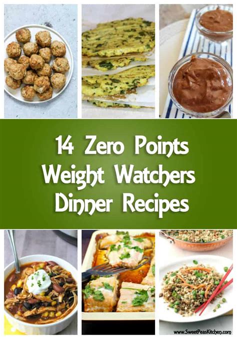 14 Zero Point Weight Watchers Dinner Recipes - Sweet Pea's Kitchen