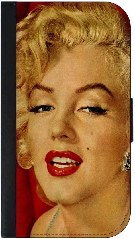 Amazon.com: Marilyn Monroe Colored - Galaxy s3/s4/s5/s6/s6 Edge/s7/s7 Edge/s8/s8+ Wallet Style ...