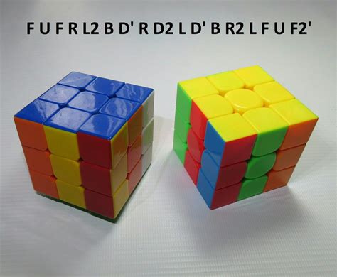 Patron Rubik 3x3 Figura N. 8 por WL Rubik 3x3 | Rubiks cube patterns ...