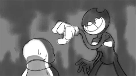 (Sans vs Bendy) Animated Teaser thing - YouTube