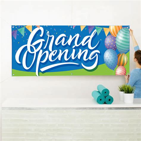 Grand Opening Banner - Tight Designs & Printing Service of Florida