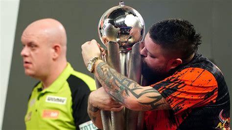 World Darts Championship: Michael van Gerwen hails 'phenomenal' Michael ...