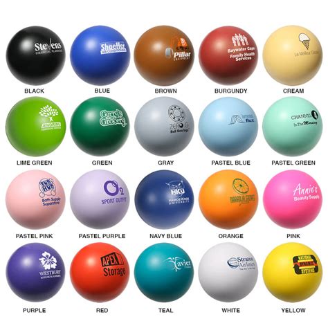 STRESS RELIEVER BALL - CUSTOMIZABLE - NIMCO, Inc. | Prevention ...