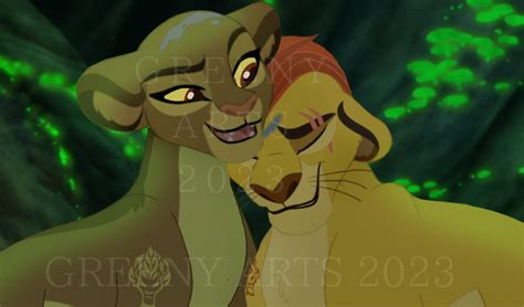 Kion and Rani 2 by GreenyArts on DeviantArt