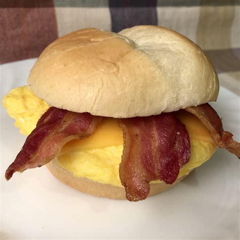 Bacon Egg and Cheese Sandwich - Lehmans Deli