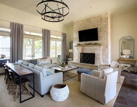 Beautiful family home in Texas showcases fresh and airy interiors