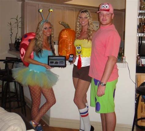 Spongebob Halloween Costume, Spongebob And Patrick Costumes, Trio ...