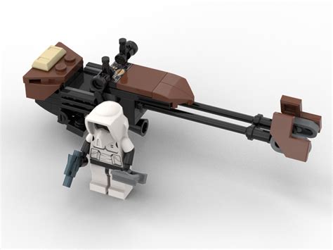 LEGO MOC ENDOR Speeder Bike by The Armorer | Rebrickable - Build with LEGO