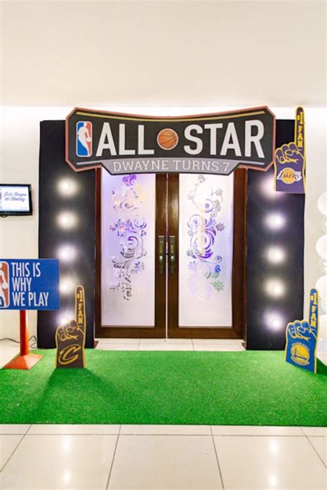 Kara's Party Ideas NBA Basketball Birthday Party | Kara's Party Ideas